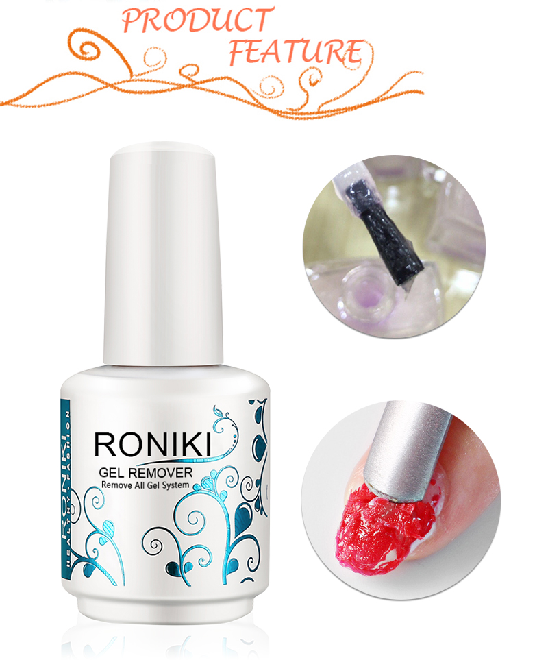 RONIKI Magic Nail Polish Remover That Quickly And Easily Removes Nail Gel
