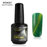 RONIKI Laser Magnet Diamond Cat Eye Nail Polish, Laser Cat Eye gel Wholesaler