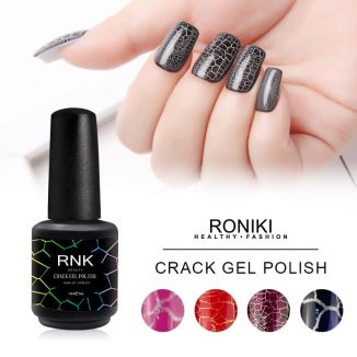RONIKI Crack Gel Polish | Crackle Gel Nail Polish