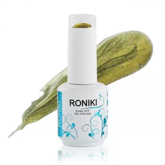 RONIKI 15ml Magnetic Gel Polish Soak Off Golden Cat Eye Gel