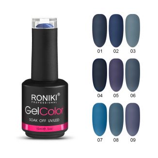 RONIKI Color UV Nail Gel Polish | Indigo Gel Polish