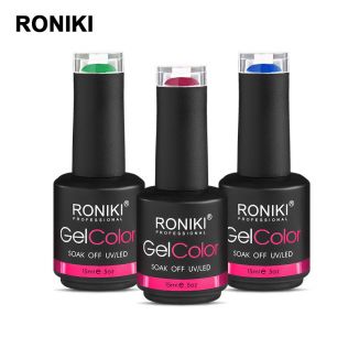 Metallic Color UV Gel Nail Polish | RONIKI Private Label OEM Supply
