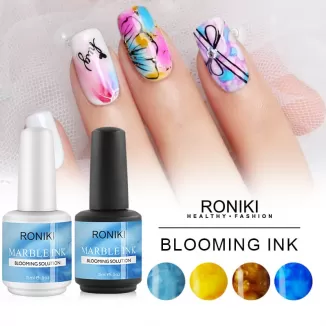 RONIKI Marble Ink Nail Polish