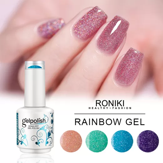 RONIKI Rainbow Gel Color