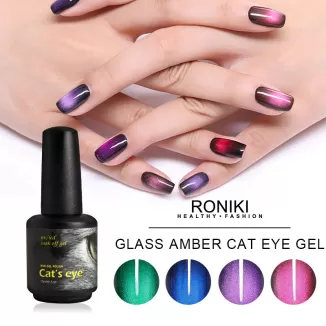 RONIKI Amber Cat Eye Gel Polish