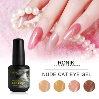 RONIKI Nude Cat'S Eye Gel