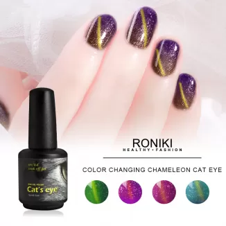 RONIKI Color Changing Chameleon Cat Eye Gel